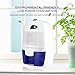 Dehumidifier, FociPow Compact Portable Electric Mini Dehumidifier for Living Room Bathroom Kitchen Garage