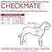 EzyDog Checkmate Martingale Collar for Dogs – Premium Nylon Training Dog Collar for Easy Control with no Choking (Large, Black)