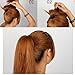 Women's Hair Clip Styling Bun Maker Braid Tool Hair Hairstyling Hair Comb Styling Brown