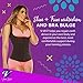 Vanna Belt: V-VEST Waist and Back Trimmer - Slims Midsection - Waist Trainer Black