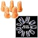 New8Beauty Full Fake Nails Tips Clear (500pcs) & Nail Art Practice Fingers (5 pcs)- Best DIY False Nails Acrylic, Gel and Wrap Manicure Decoration Design Accessories Tools Kit Set Supplies