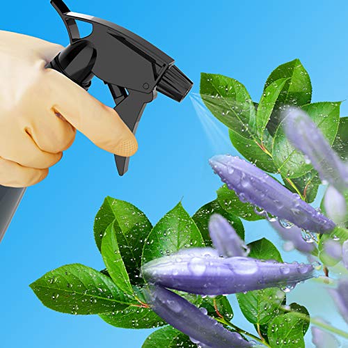 Sprühflasche 500ML PET Zerstäuber Blumensprüher mit Verstellbare 3 Modi Sprühkopf BPA frei Sprayer Leere Sprühflasche für Reinigungsmittel, Flüssigkeit