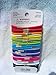 Scunci Rainbow Color Hair Ties Elastics 4mm