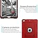 iPad 9.7 2018 Case,iPad 2017 9.7 Case,iPad 6th Generation Case,Dake 3-Layer Kickstand Defender Heavy Duty Shockproof Full-body Protective Case for Apple New iPad 9.7 Inch 2017/2018 Release Red