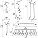 Navseek 7533H Pegboard Hooks and Organizer Assortment - 62Pcs Peg Hook Organization