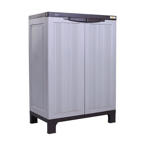 Palm Springs 95cm 3ft Lockable Compact Garden Cabinet Amazon Co