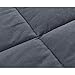 RelaxBlanket Couple Weighted Blanket | 80''x90'',30lb | Premium Cotton | Enjoy Natural Deep Sleep | King Size | Dark Grey