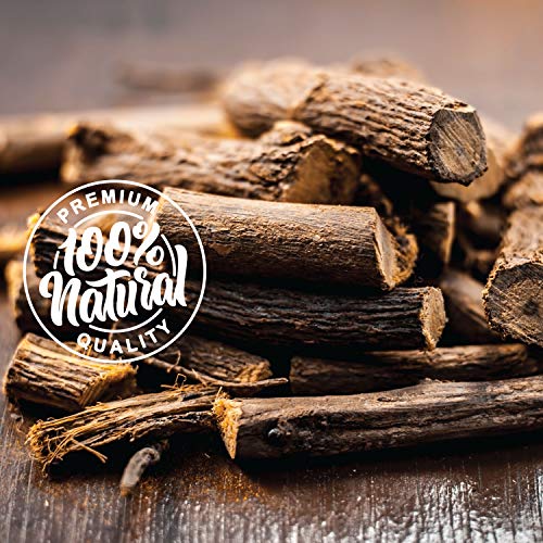 image for Herbaila Licorice Root Tea 1Lb (Supports Digestive Health) Loose Cut a