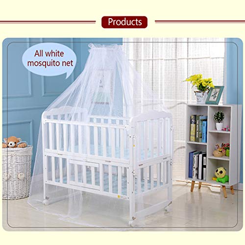 Digead Mosquito Net for Cot, Canopy for Cot with Bracket Support