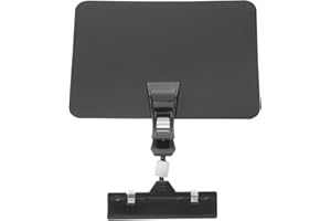 CALLARON 12pcs Waterproof Double-Sided Mini Chalkboard Price Label Holders with Black Shelf Clips for Retail