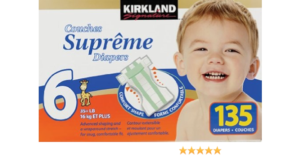 kirkland signature diapers size 6