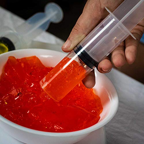 Party Shots 50 Pack Jello Shot Syringes (Plus 50 Delicious Jello Shot