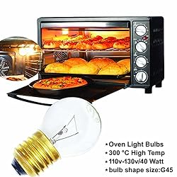 zaqaqa Oven Light Bulb_4 Pack 300°C High Temp 120v
