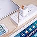 Charger Brick, 2Pack Multi 3-Port Travel Wall Charger 3.1A USB Plug Power Adapter Charging Cube Box Base Compatible with iPhone 12 Pro Max/11 Pro Max/X 8 7 6 Plus,Samsung Galaxy Note 20/10+/9 S20 S21
