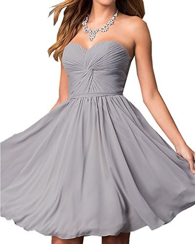 AngelCity Brides Knotted Sweetheart Lace up Short Bridesmaid Dresses Cheap 2016 029SL-US6