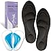 High Heel Pads for Women with 4D High Heel Cushion & Arch Supports Anti-Sweat Comfortable High Heel Inserts Relieve Plantar Fasciitis, Arch Pain,Ball of Foot Pain and Heel Pain (Black)