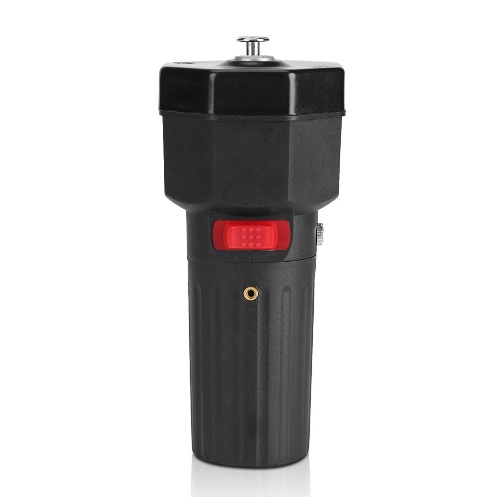 Weiyiroty Barbecue Grill Rotisserie Motor, Variable Speed System, Low Noise, Charcoal, Outdoor, Plastic, 1.5V, Includes USB Cable, Battery, Rack