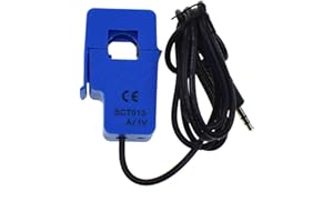 Reland Sun SCT-013-000 10A 20A 30A 50A 100A Non-invasive AC Current Sensor Split-Core Clamp Current Transformer (30A-1V)
