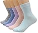 Womens 5 Pairs Comfort Cotton Ankle Crew Casual Socks #Wz-002