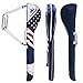 Craftsman Golf Stars and Stripes American USA US Flag Club Case Sunday Bag Red White Blue for 6-7 Clubs 49