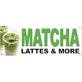 18x48 Inch MATCHA LATTES MORE Vinyl Banner Sign with Metal Grommets wb