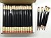 Express Pencils - Half Pencils with Eraser - Golf, Classroom, Pew, Short, Mini - Hexagon, Sharpened, Non Toxic, #2 Pencil, Color - Black, (Box of 48) Golf Pocket Pencils ™