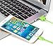 Lightning Cable, Apple Certified MFI EZOPower Lightning 8-Pin 6 Feet USB Sync & Charge Data Cable - Green