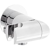 Signature Hardware 449974 Swivel Water Supply Elbow and Bracket for Hand Shower - Chrome