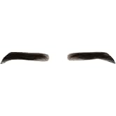 Justin Happy Human Hair Lace Based False Eyebrow One Pair of Fake Eyebrows for Men(Natural Black)