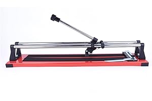 Tooltech HD 24 Inch(600mm) Manual Tile Cutter – Durable Tile Scorer with Reinforced Steel Base & 3-in-1 Measuring Square