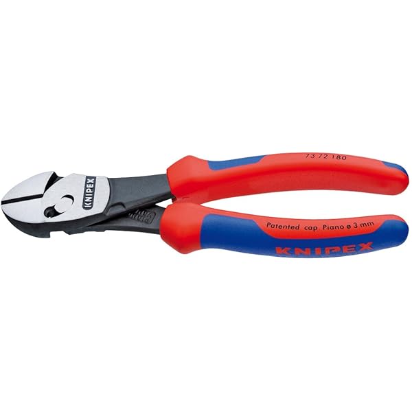 Knipex 73 72 180 High Performance Diagonal Cutters Twinforce With Soft Handle Wire Cutters Amazon Com