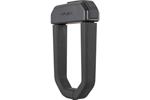 Hiplok D1000 Unisex All Black Bow Padlock, Closure: 15.5 cm x 9.2 cm