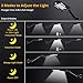KUFUNG Solar Lights Outdoor, 48 Led Lamp Waterproof Solar Flood Light, Security Motion Sensor Luces Solares for Deck, Fence, Patio, Front Door, Gutter, Yard, Shed, Path(2 Pack)
