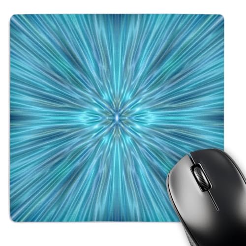 3dRose LLC 8 x 8 x 0.25 Inches Abstract Blues Mouse Pad (mp_11609_1)