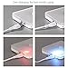 Icicle USB Rechargeable Closet Lights, 2 Pack Motion Sensor Lights Wireless Automatic Cabinet LED, Wall Sconce Night Lighting with Built-in Magnet for Closet, Cabinet, Attics, Hallway, Washroom