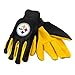 FOCO Forever Collectibles 74213 NFL Pittsburgh Steelers Colored Palm Glove