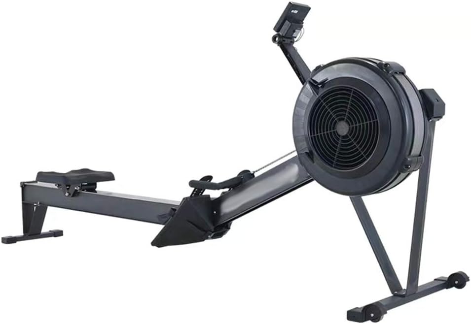 YAMMY Professional Fitness Rower Machine, Indoor Gym Home Exercise Fitness Equipment Max User Weight 250 Kg (Color: Black)