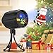 Christmas Laser Lights, Projector for Outdoor Garden Decorations - Red & Green Moving Stars with 8 Patterns, Waterproof & Timer Preset in Lawn, Landscape and Houses