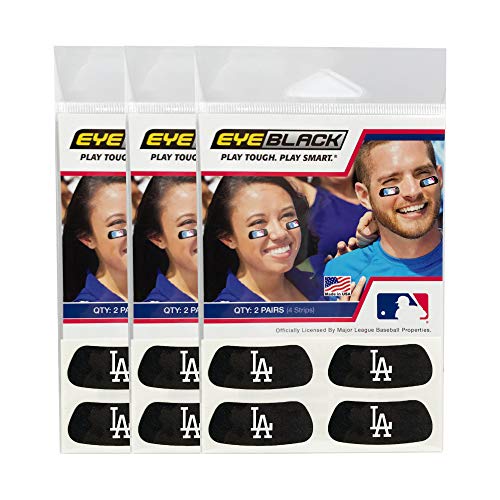 image for EyeBlack (12 Strips - Major League Baseball Teams MLB Eye Black Anti G