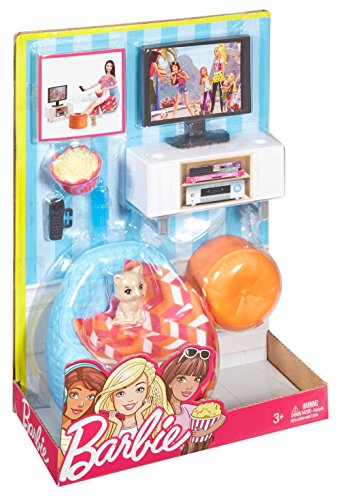 5 Barbie+Movie+Night+Accessories+Playset