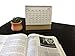 2019 Monthly Desk Pad Calendar with Stand, Twin-Wire Binding,Monthly Planners For Office,School,Family