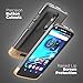 Motorola Droid Turbo 2 Case, Encased (SlimSHIELD Edition) Ultra Slim Cover (Full Coverage) Hybrid Slider Shell (Metallic Gray)