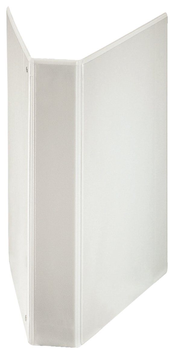 Esselte A4 Maxi 6.3 cm Spine PP Foil Standard Presentation Binder - White