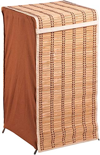 Honey-Can-Do-Bamboo-Wicker-Hamper-with-Lid-HMP-01619-Tall-Bamboo-Laundry-Hamper-with-Lid