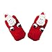 LHX-557 2 Pack Christmas Holiday Santa Claus Socks for Kids - Christmas Gift