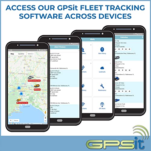 GPSit Vehicle Asset GPS Tracking Device and Commercial Software for