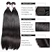 CYNOSURE Brazilian Hair 3 Bundles 9A Virgin Unprocessed Straight Human Hair 12 14 16 inches Brazilian Straight Hair…