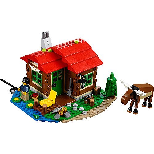 Lakeside Lodge House Building Set (31048)