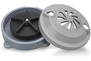 Luojiedejinbiao BF-004 Pipeless Jet Motor Magnetic Head Pedicure SPA Chair Part Replacement for LURACO Pedicure Chair Bathtub Jets Includes Propeller and Cap 4 Pin