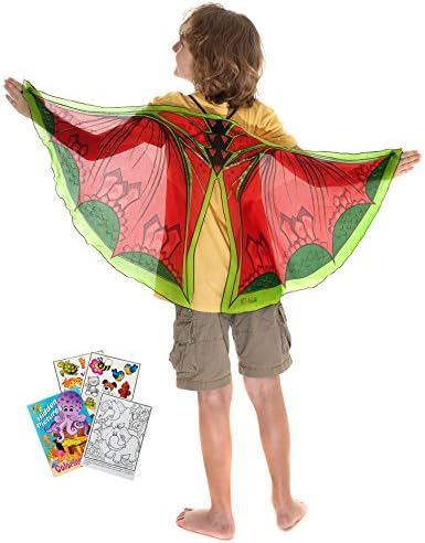 Douglas Toys Dreamy Dress-Ups 50597 Dragon Wings with Coloring Book